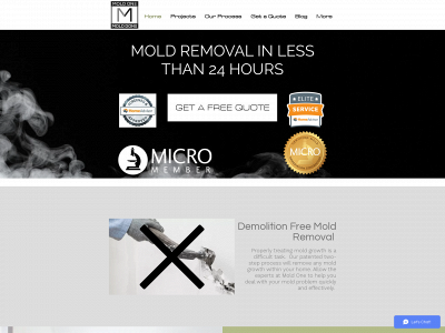 molddone.com snapshot