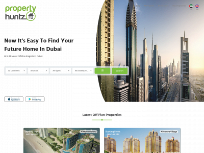 propertyhuntz.com snapshot