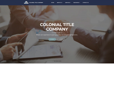 colonialtitlecompany.com snapshot
