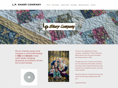 www.lpsharp.com snapshot