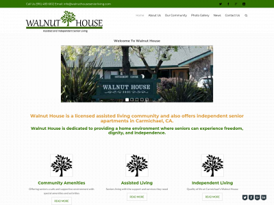 walnuthouseseniorliving.com snapshot