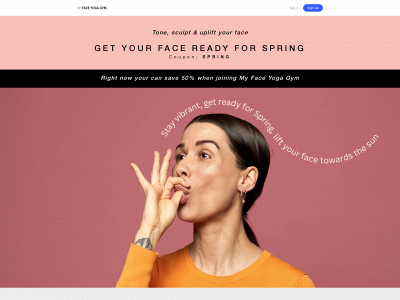 faceyogi.life snapshot