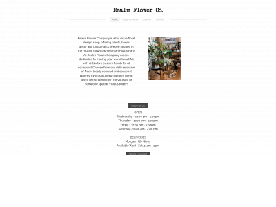 www.realmflowerco.com snapshot