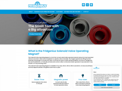 fridgenius.com snapshot