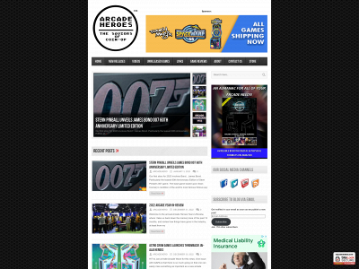 arcadeheroes.com snapshot