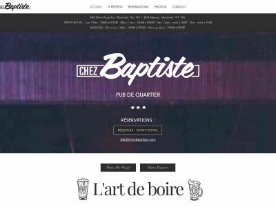 chezbaptiste.com snapshot