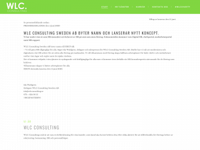 wlcconsulting.se snapshot