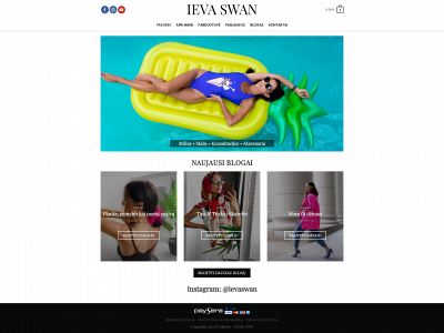 ievaswan.lt snapshot