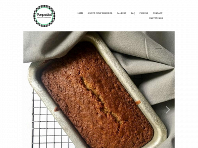 pumpernickelbakery.com snapshot
