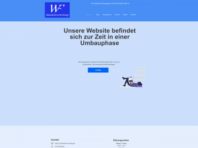 wf-handelsvertretung.de snapshot