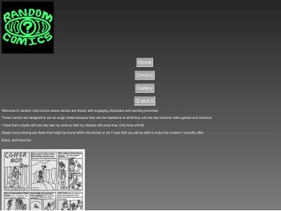 randomvoidcomics.com snapshot
