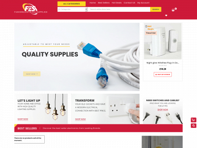 fusionelectricalsupplies.com snapshot