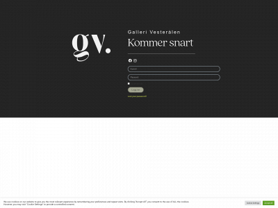 gallerivesteraalen.no snapshot