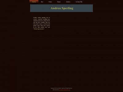 andrealsperling.com snapshot