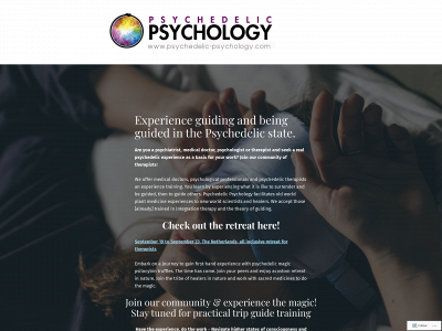 psychedelic-psychology.com snapshot