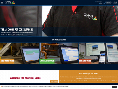 teams-software.co.uk snapshot