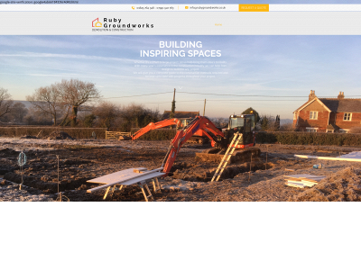 rubygroundworks.co.uk snapshot