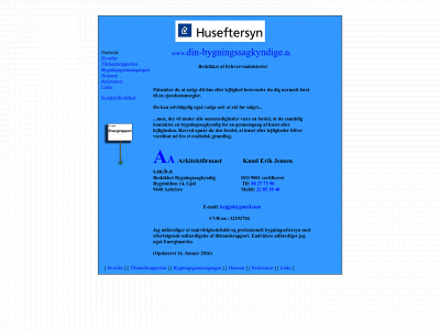 din-bygningssagkyndige.dk snapshot