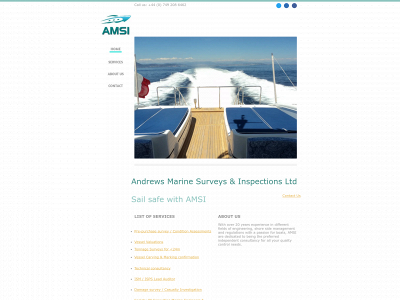 amsi.org.uk snapshot