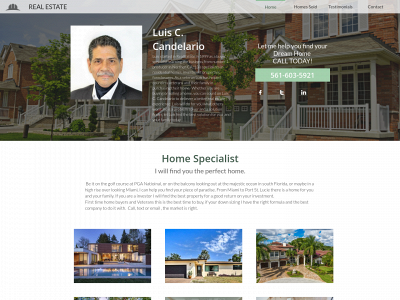 luiscrealtor.com snapshot