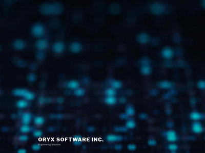 oryxsoftware.com snapshot