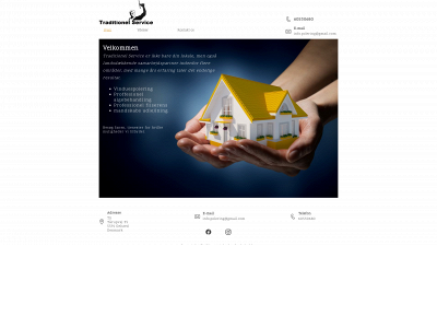 traditionel-service.dk snapshot