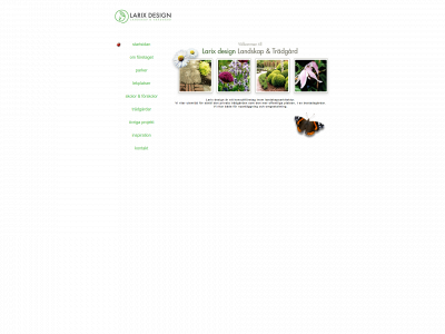 larixdesign.se snapshot