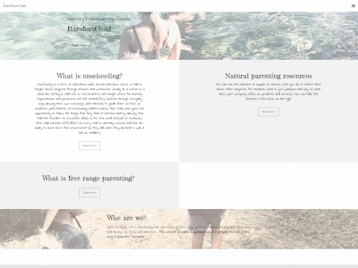 barefootchild.com.au snapshot