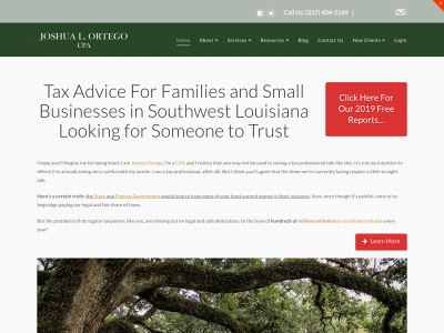 southwestlouisianacpa.com snapshot