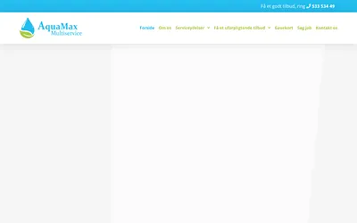 aquamax-multiservice.dk snapshot