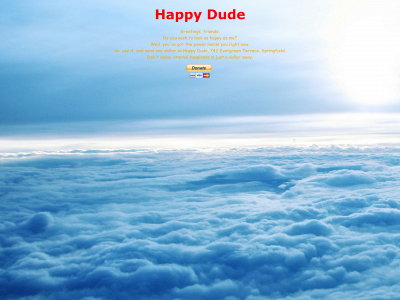 happydude.org snapshot