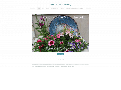 www.pinnaclepottery.com snapshot