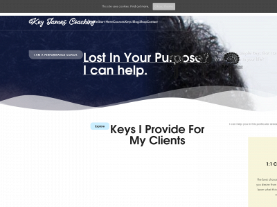 keyjamescoaching.com snapshot