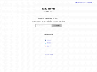 eazybleezy.com snapshot