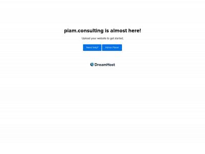 piam.consulting snapshot