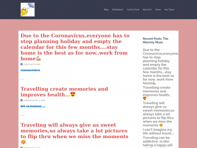 themommymuse.com snapshot