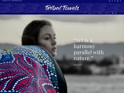 tribaltowels.com snapshot