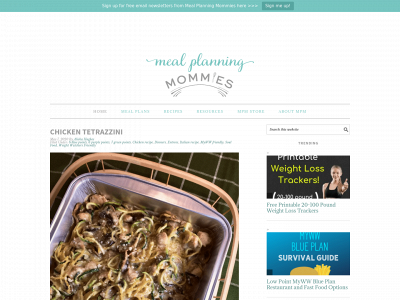 mealplanningmommies.com snapshot