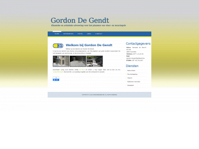 gordondegendt.be snapshot
