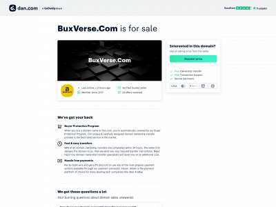 buxverse.com snapshot