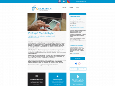 kalkyldirekt.se snapshot