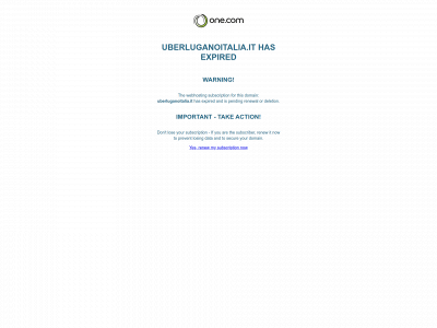 uberluganoitalia.it snapshot