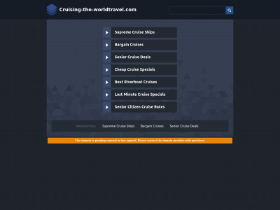cruising-the-worldtravel.com snapshot