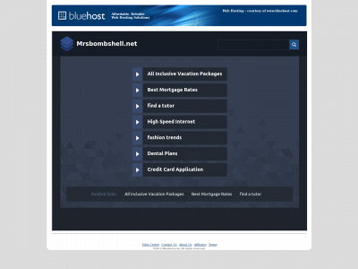 mrsbombshell.net snapshot