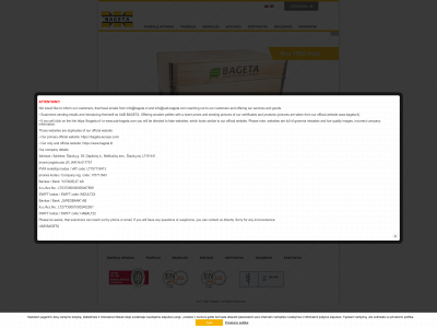 bageta-europe.com snapshot