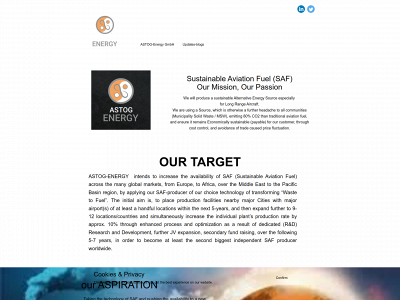 astog-energy.net snapshot