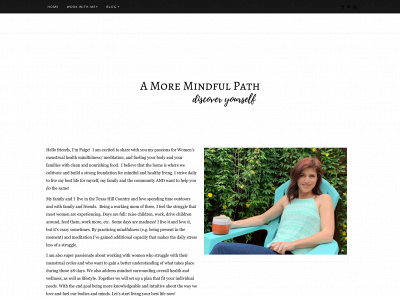 amoremindfulpath.com snapshot