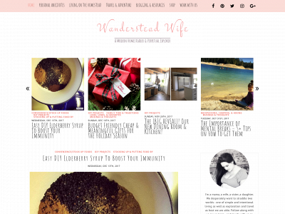 wandersteadwife.com snapshot