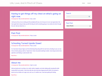 lifeloveandapinchofchaos.com snapshot