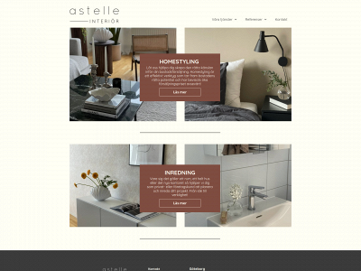 astelleinterior.se snapshot